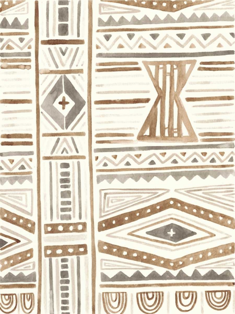 Wall art: Tribal Impressions III, by Vess, June Erica