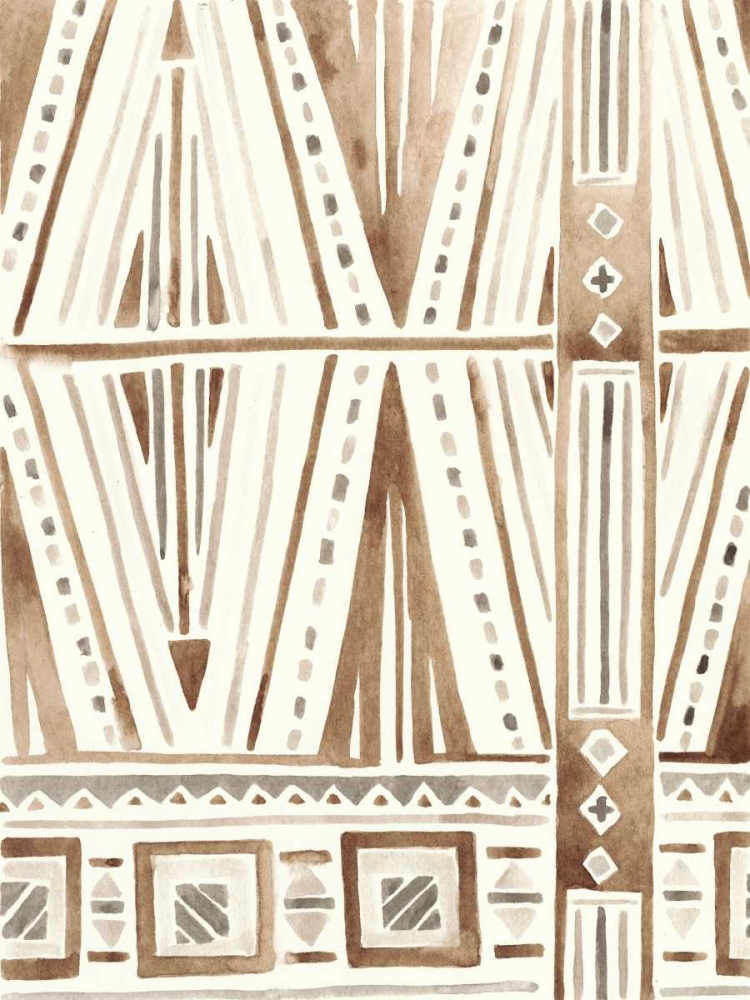 Wall Art Painting id:97706, Name: Tribal Impressions IV, Artist: Vess, June Erica