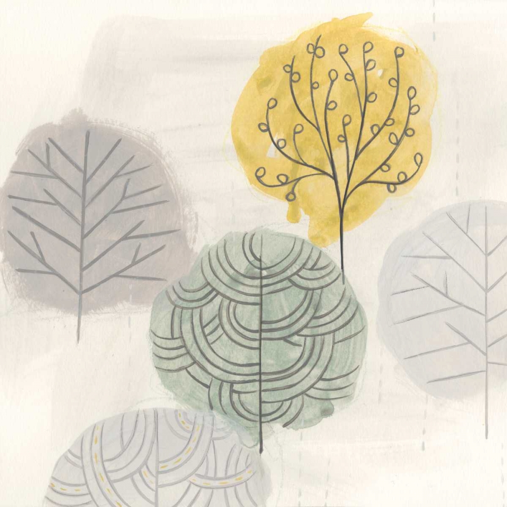 Art Print: Forest Treasure I