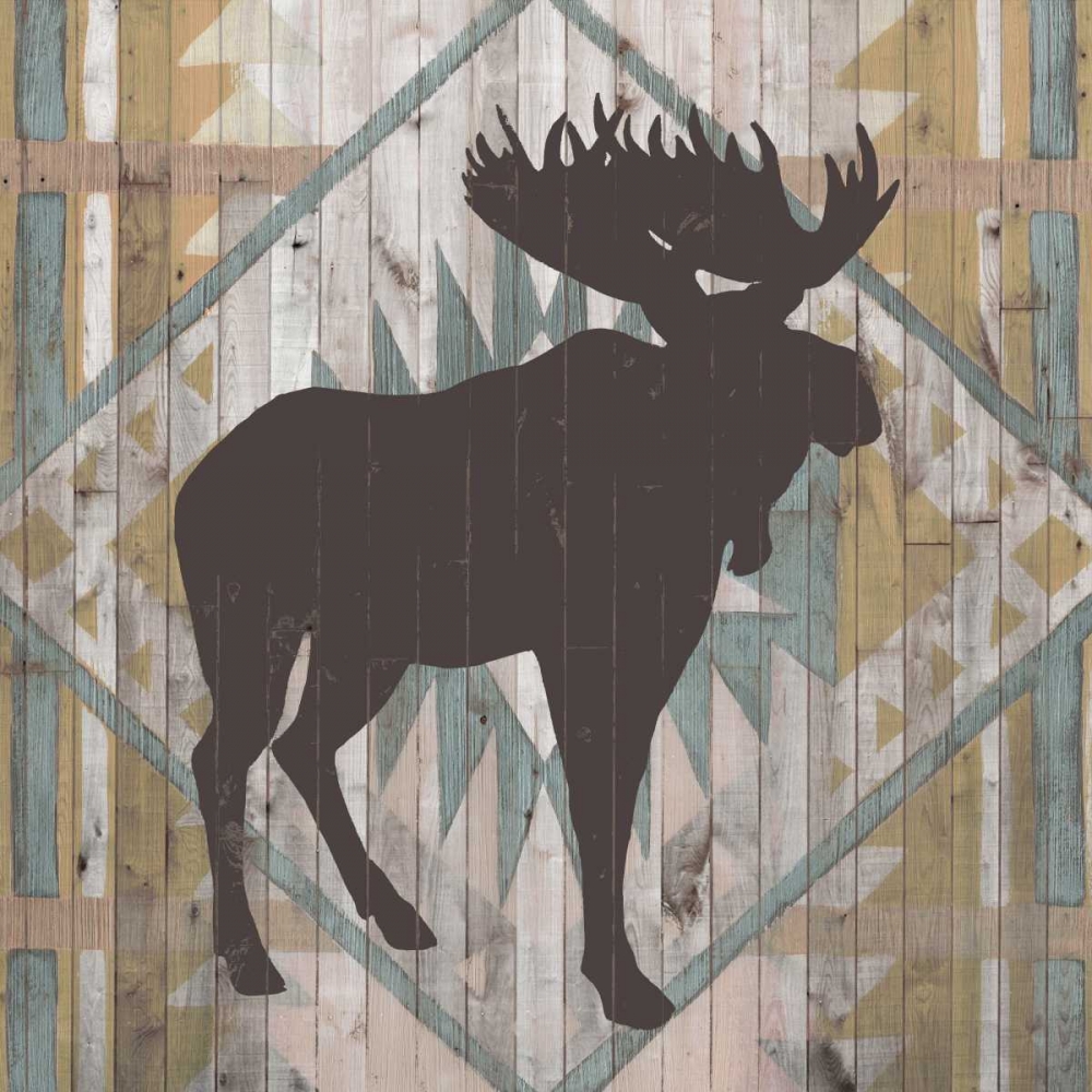 Wall art: Southwest Lodge Animals IV, by Vision Studio
