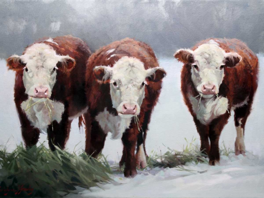 Wall art: Winter Shadows, by Hawley, Carolyne