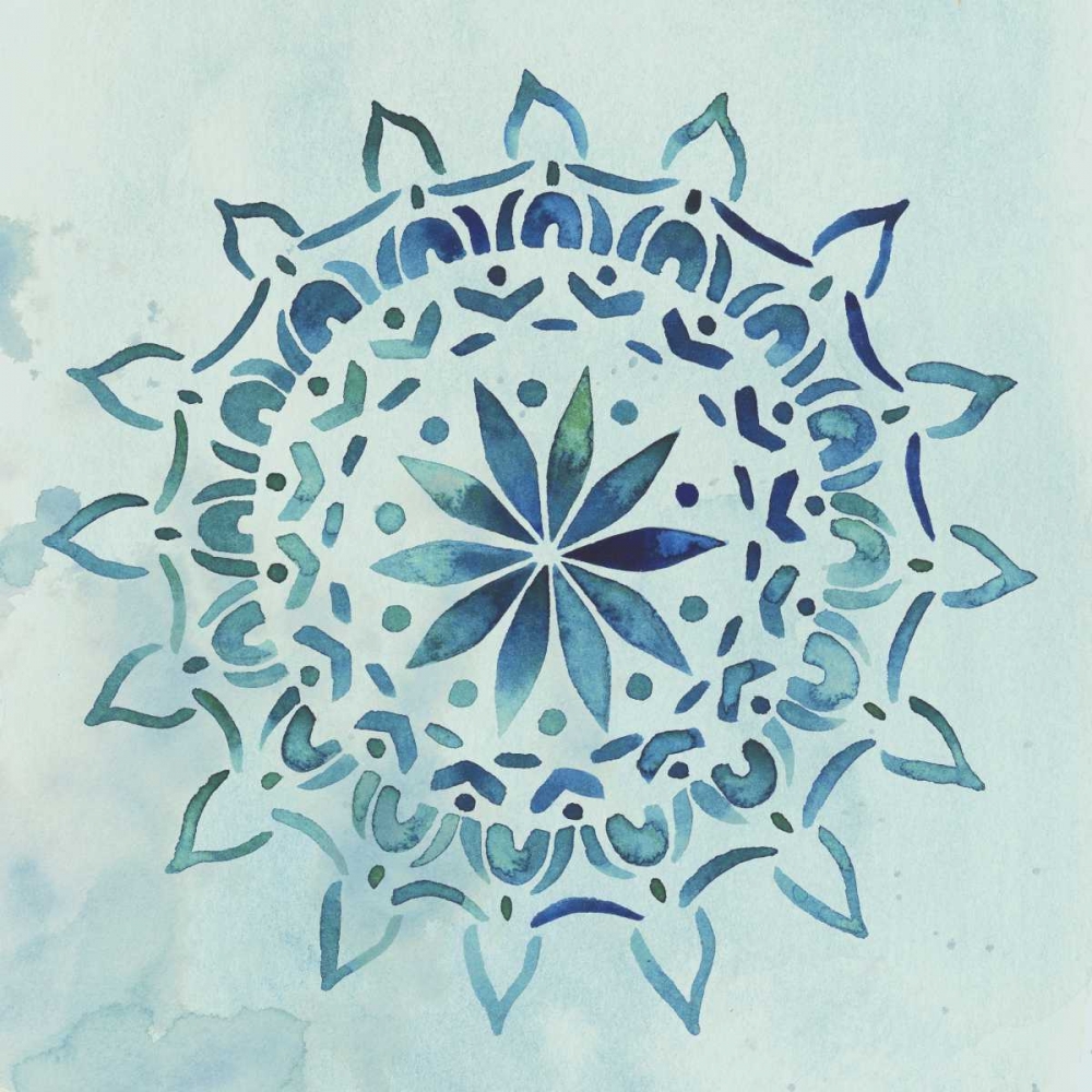 Wall art: Watercolor Mandala III, by Popp, Grace