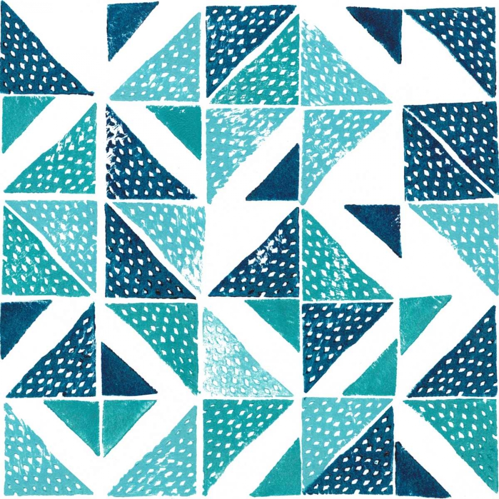 Art Print: Beryl Block Print IV