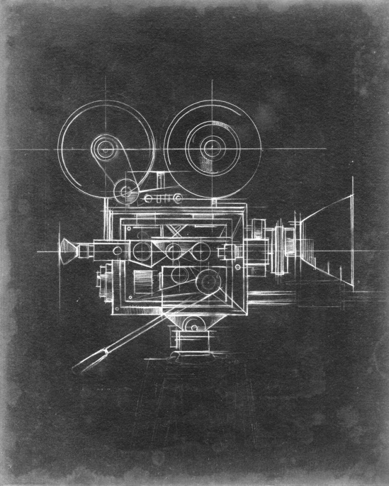 Wall art: Camera Blueprints II, by Harper, Ethan