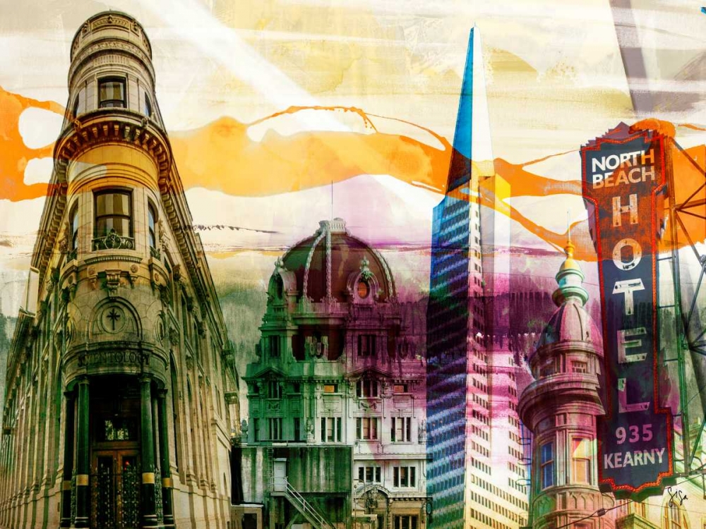 Art Print: San Francisco Buildings II