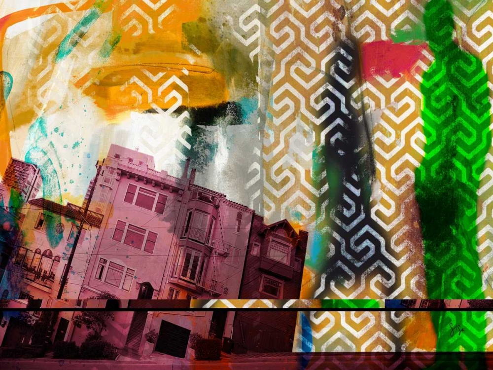 Art Print: San Francisco Buildings IV