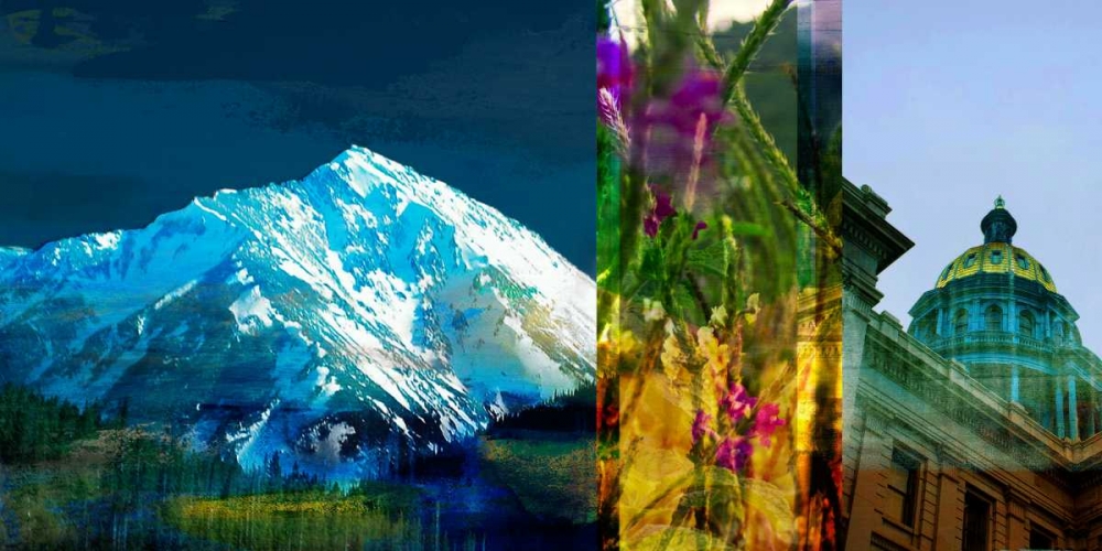 Art Print: Denver Panorama I