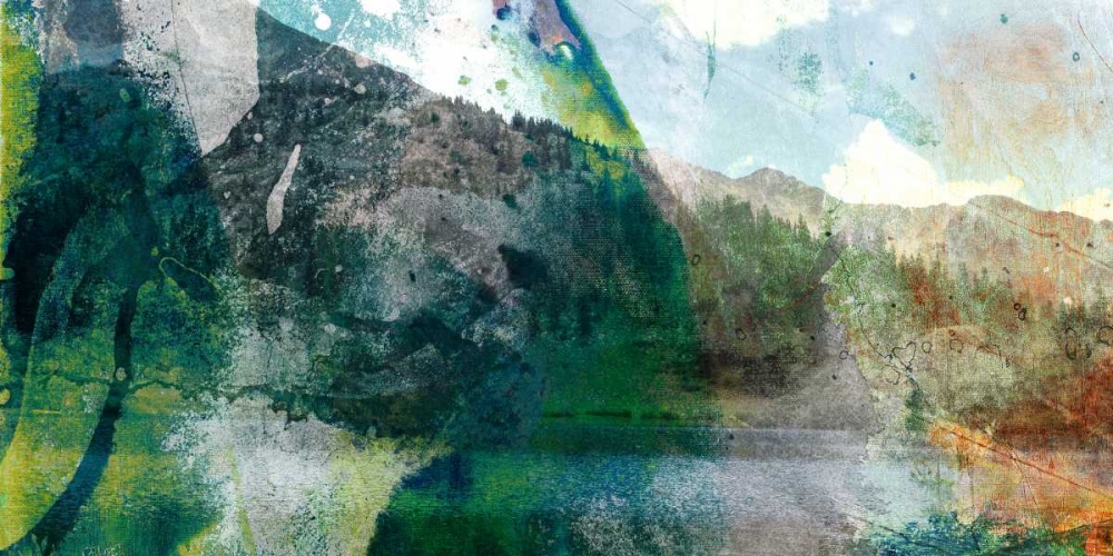 Wall Art Painting id:98114, Name: Mountain Abstract I, Artist: Jasper, Sisa