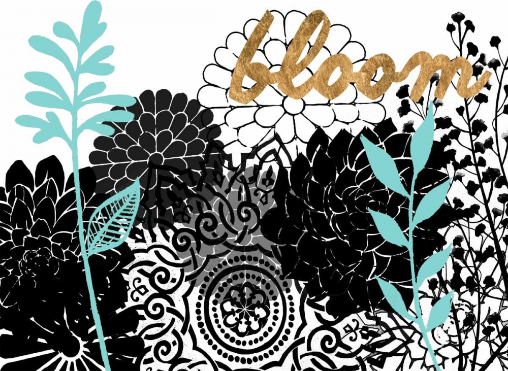 Wall Art Painting id:98498, Name: Lacy Garden II, Artist: Studio W