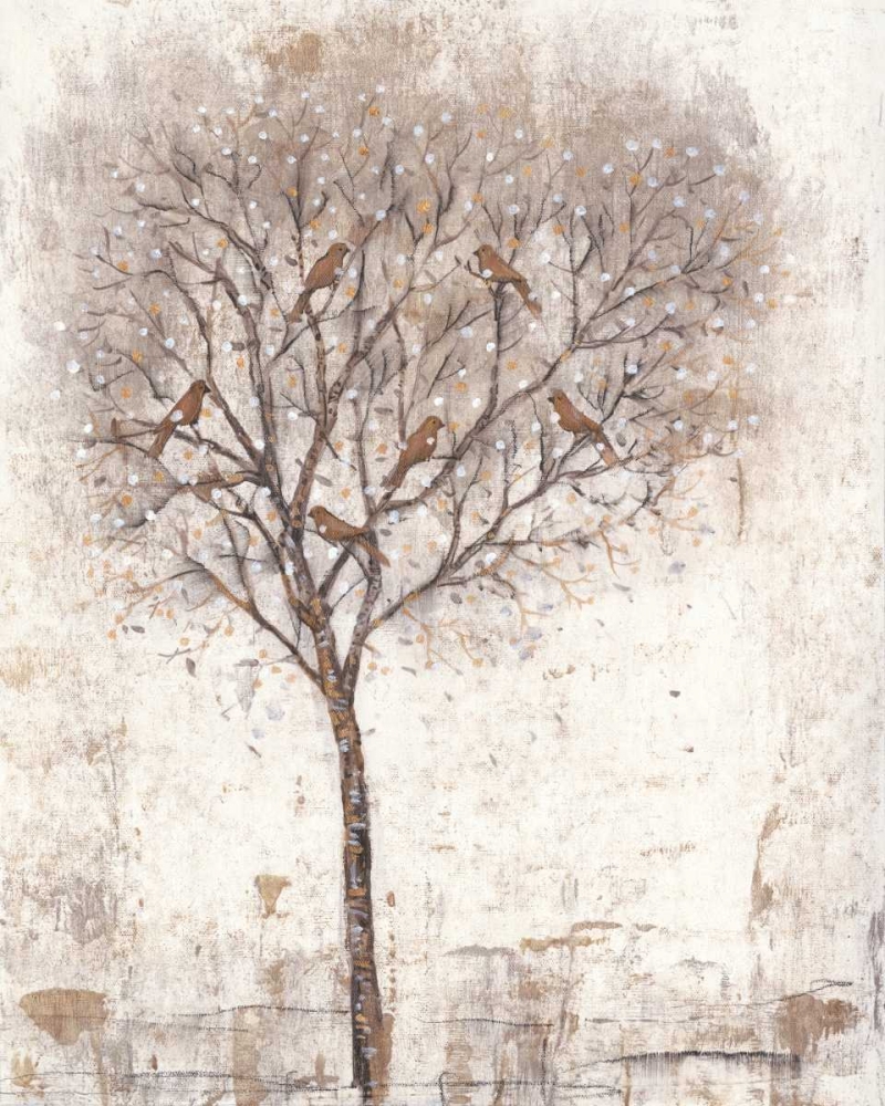 Art Print: Tree of Birds II