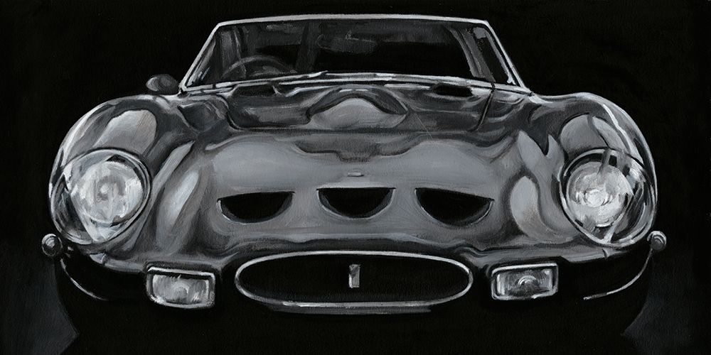 Wall Art Painting id:382812, Name: Custom European Sports Car II (PS), Artist: Harper, Ethan