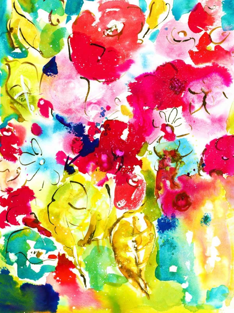 Wall Art Painting id:98703, Name: Flower Array I, Artist: Minasian, Julia