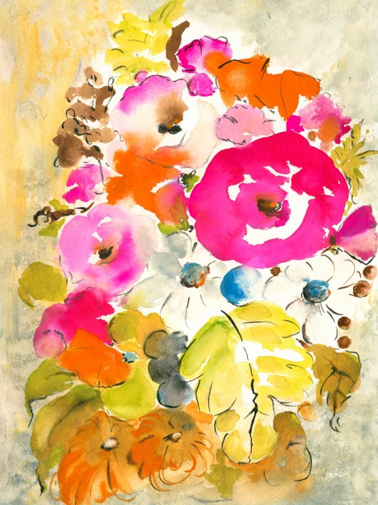 Wall Art Painting id:98704, Name: Flower Array II, Artist: Minasian, Julia