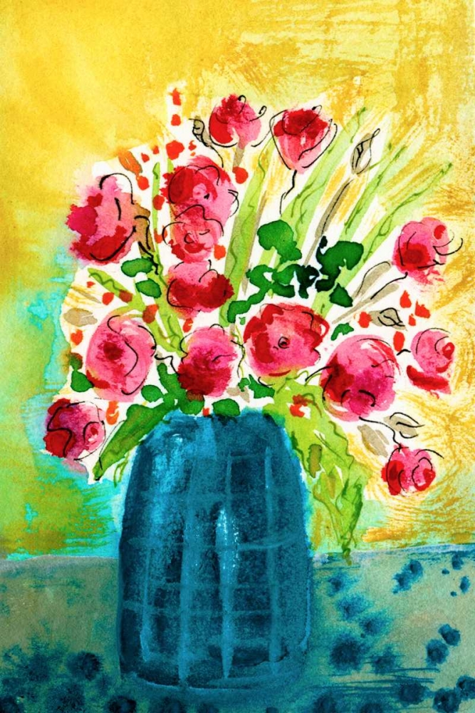 Wall Art Painting id:98709, Name: Bright Arrangement I, Artist: Minasian, Julia