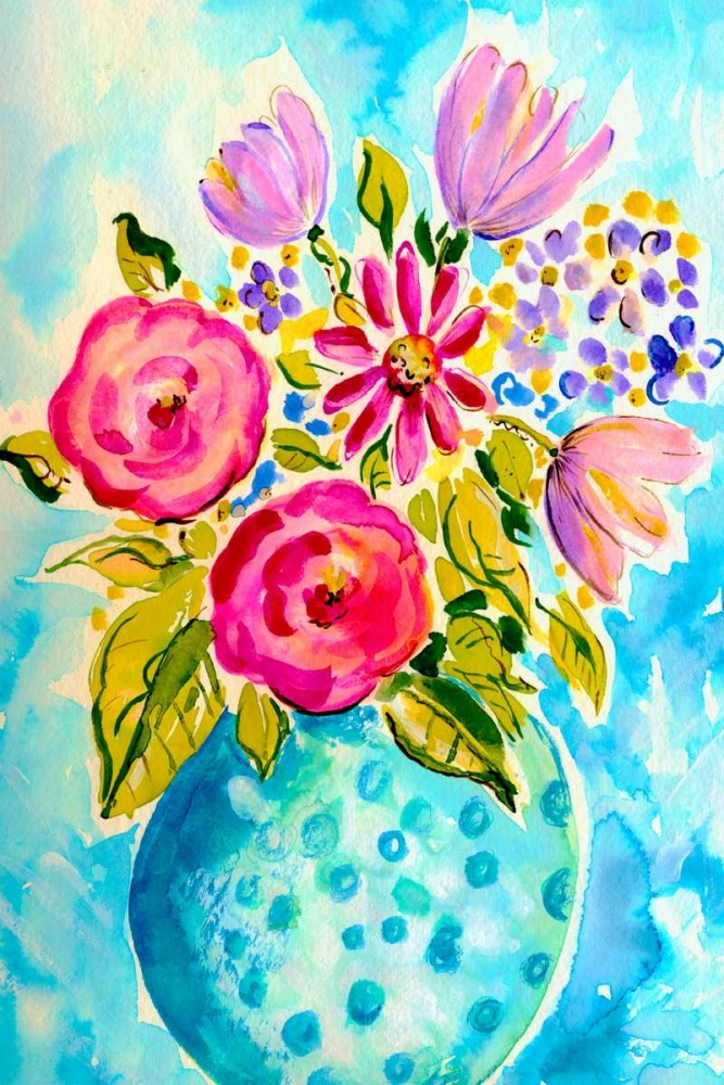 Wall art: Bright Arrangement III, by Minasian, Julia