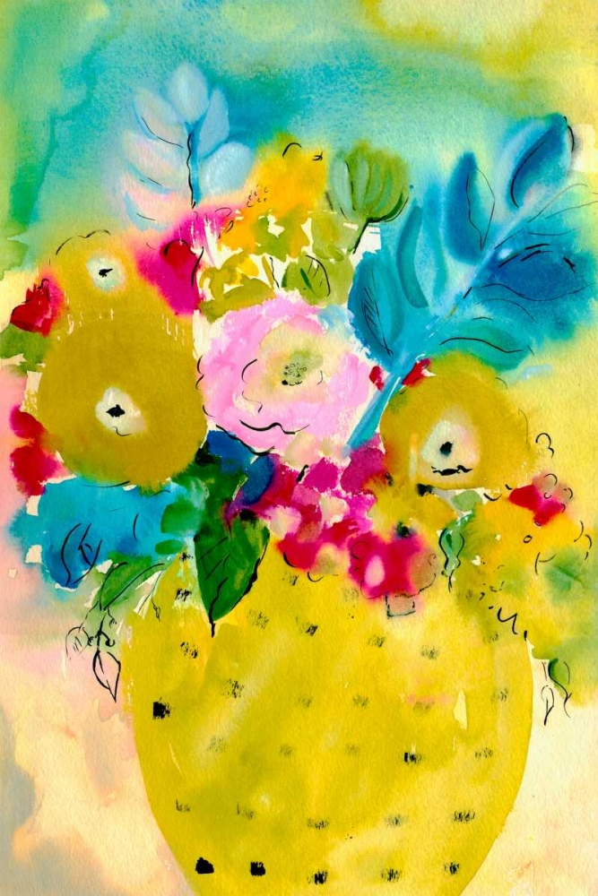 Wall art: Bright Arrangement IV, by Minasian, Julia