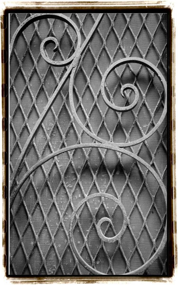 Wall Art Painting id:121287, Name: French Quarter Ironwork II, Artist: DeNardo, Laura