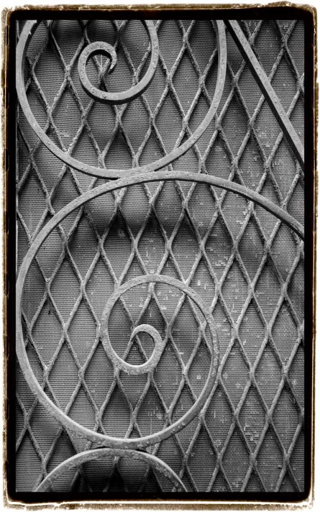 Wall art: French Quarter Ironwork III, by DeNardo, Laura