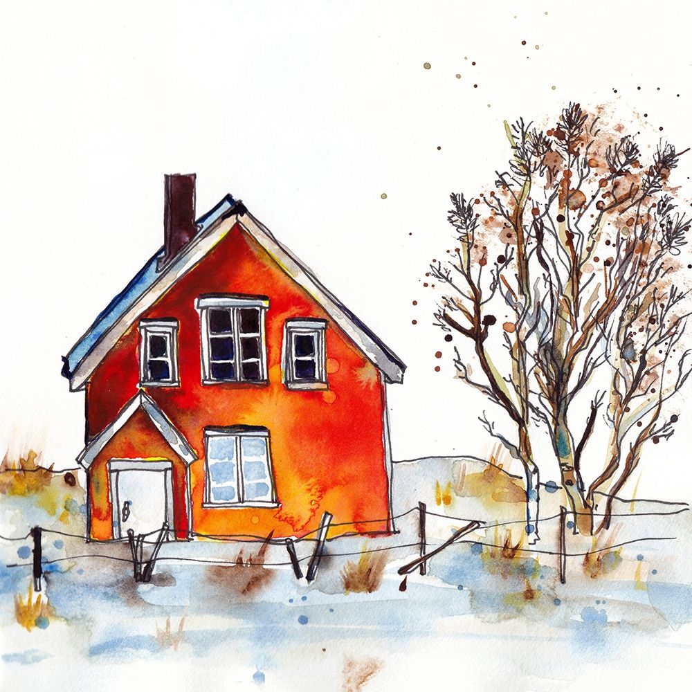 Art Print: Rad Cabin V
