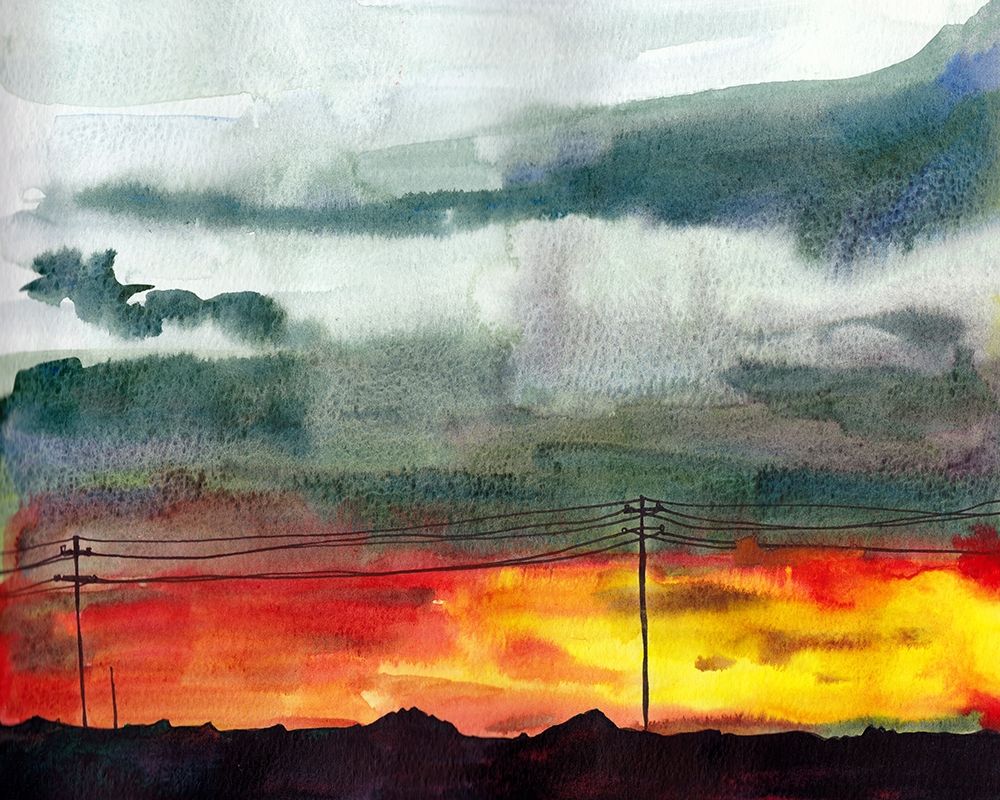 Art Print: Night Sky II