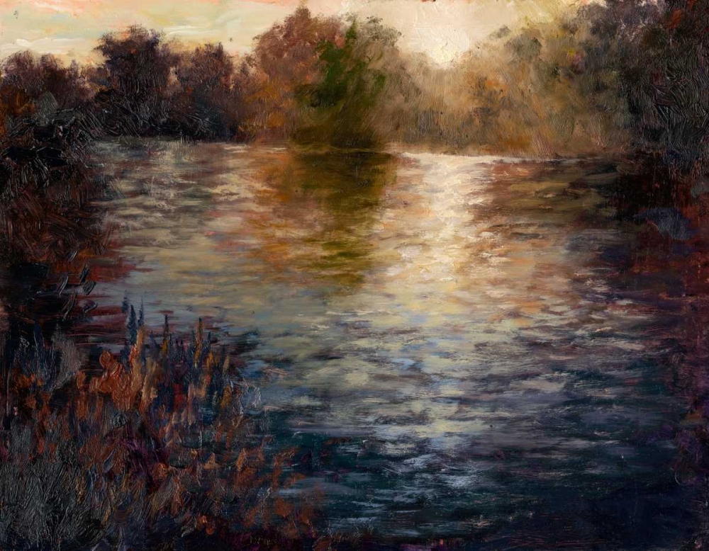 Art Print: Glowing Reflection