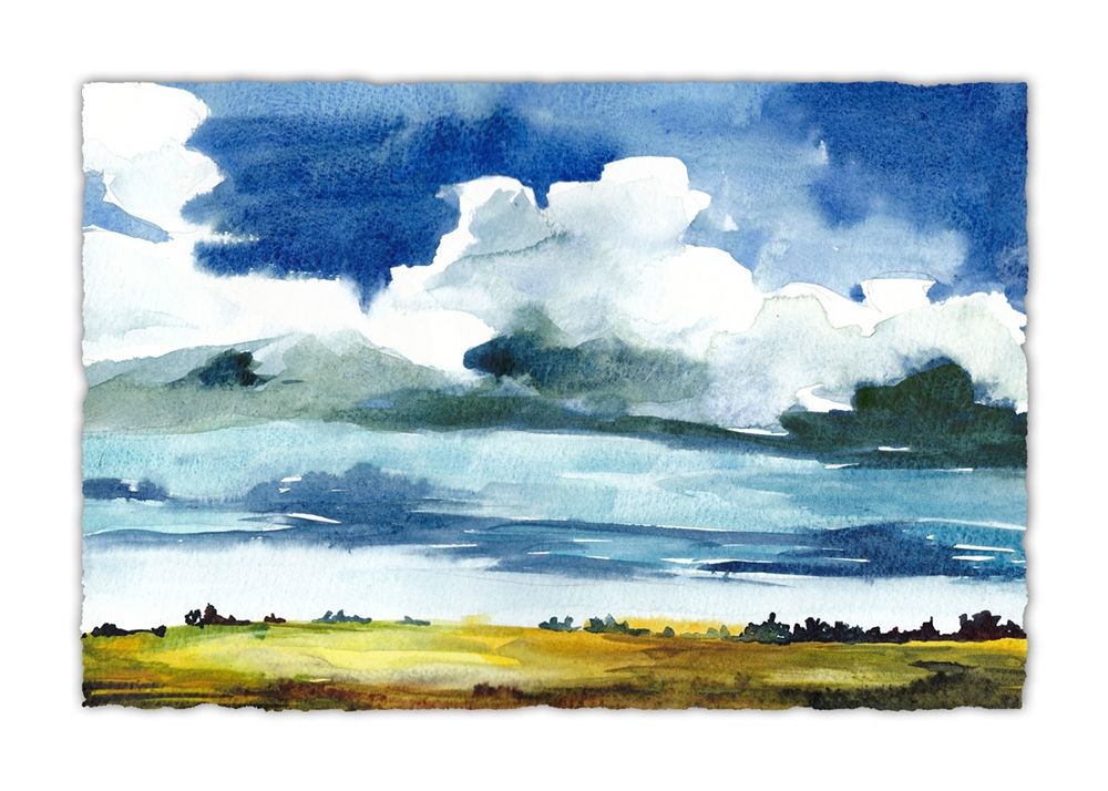 Art Print: Sky View III