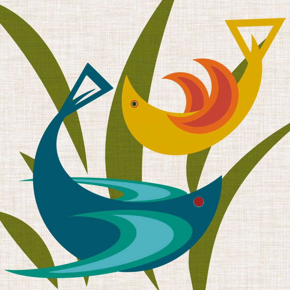 Art Print: Avian Abstraction I