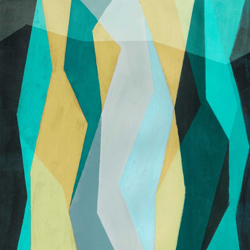 Art Print: Color Block Pattern II