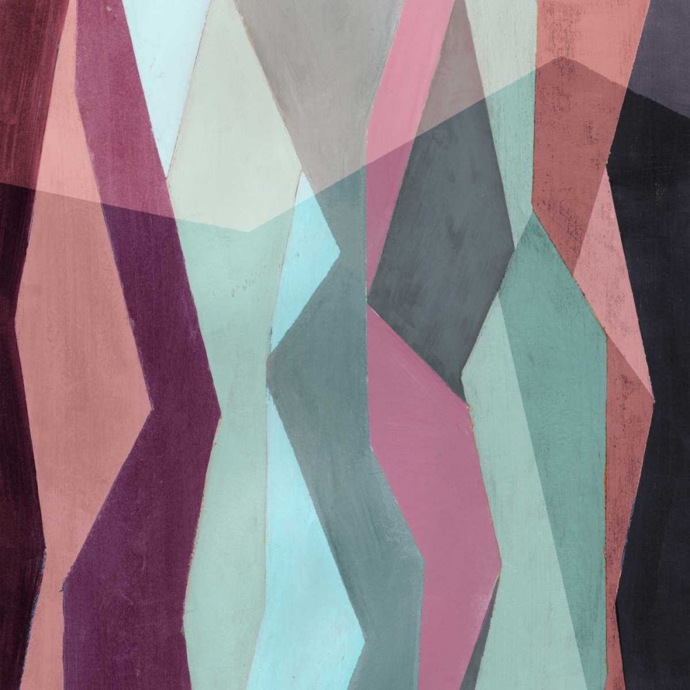 Art Print: Color Block Pattern IV