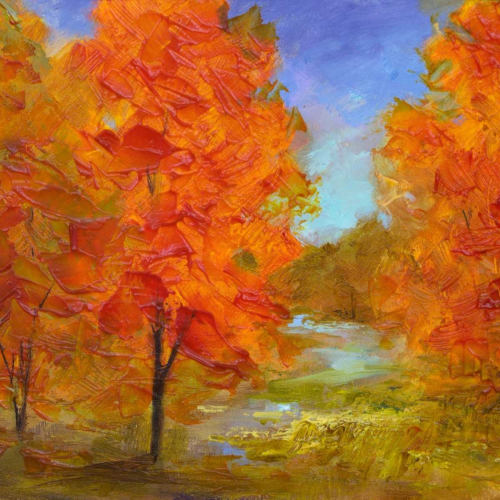 Art Print: Burst of Autumn Color