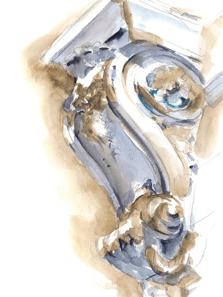 Wall Art Painting id:275778, Name: Architectural Watercolor Sketch III, Artist: Harper, Ethan