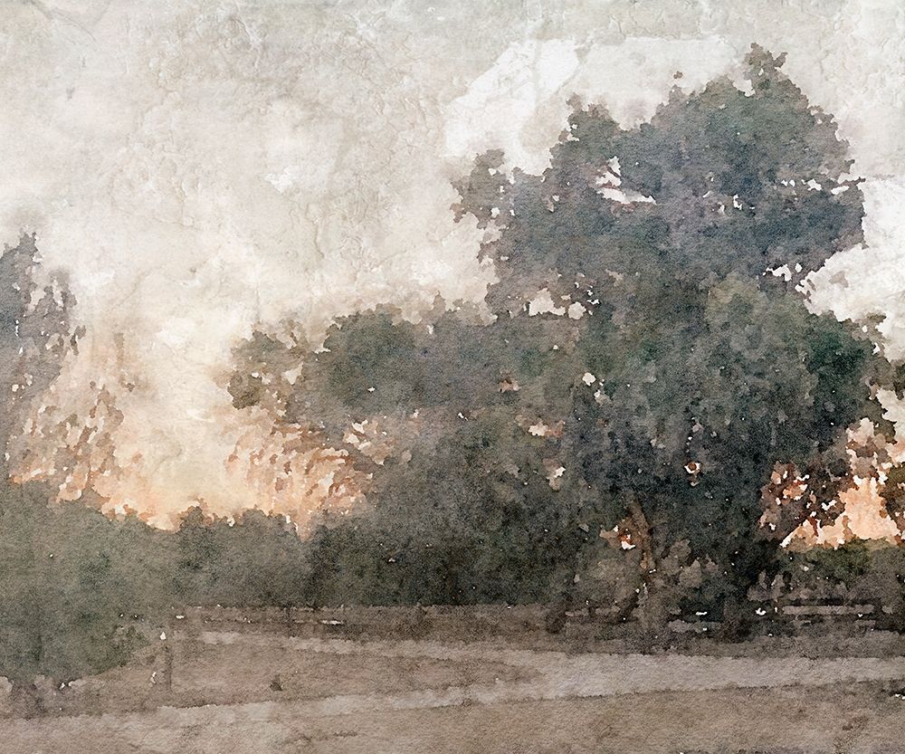 Art Print: November Morning Mist I