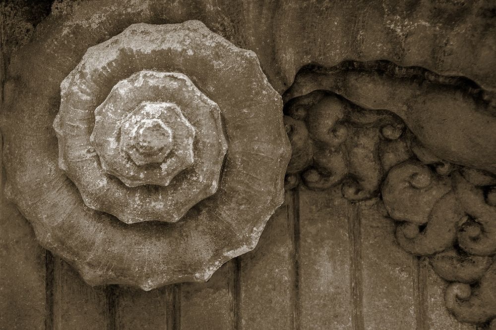 Art Print: Architecture Detail in Sepia V