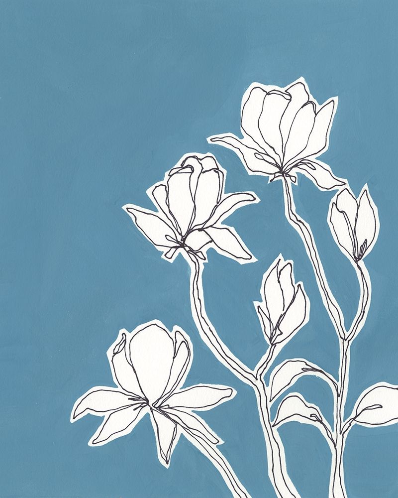 Wall art: Botanic Drawing IV, by Moore, Regina