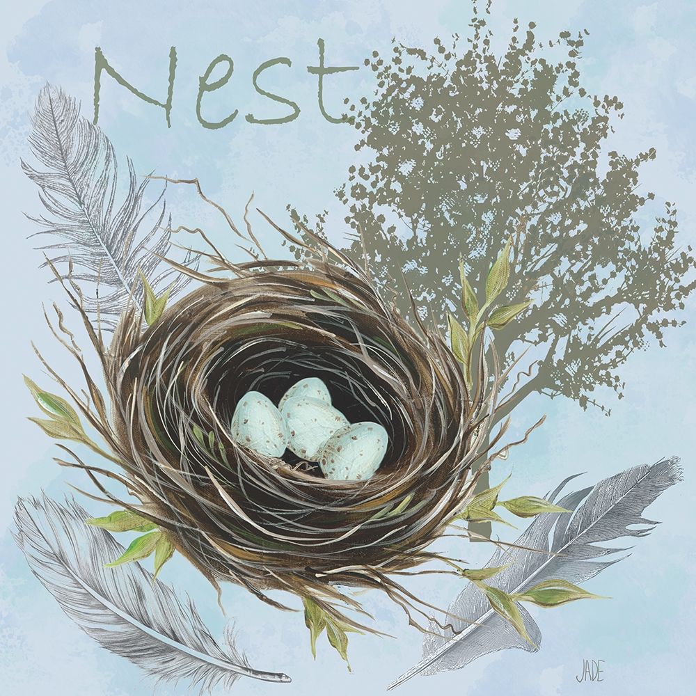 Art Print: Nesting Collection I