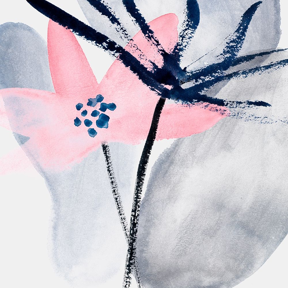 Wall Art Painting id:302453, Name: Pink Water Lilies II, Artist: Wang, Melissa