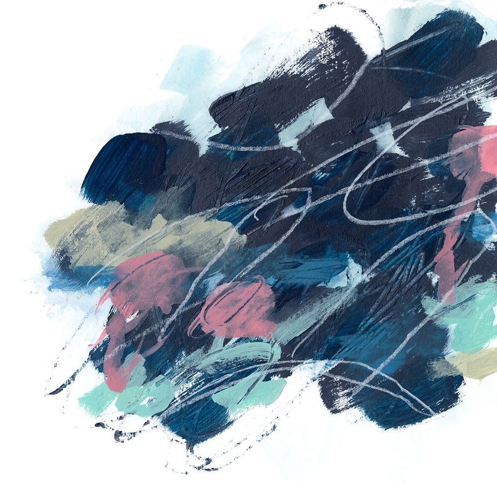 Art Print: Abstract Lily Pond II