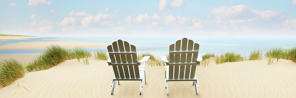 Art Print: Beachscape Panorama VI