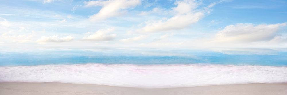 Art Print: Beachscape Panorama XI