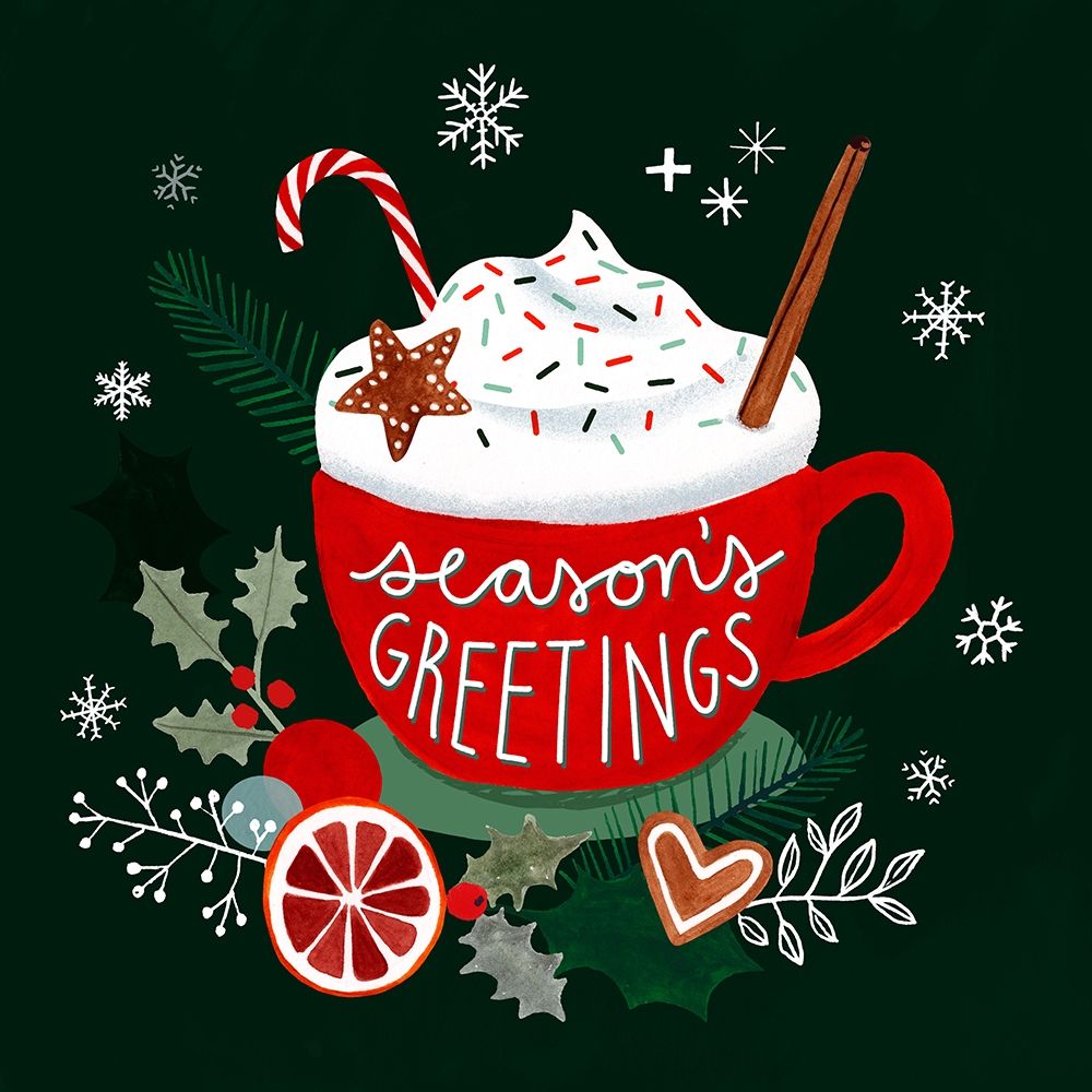 Art Print: Christmas Comforts I