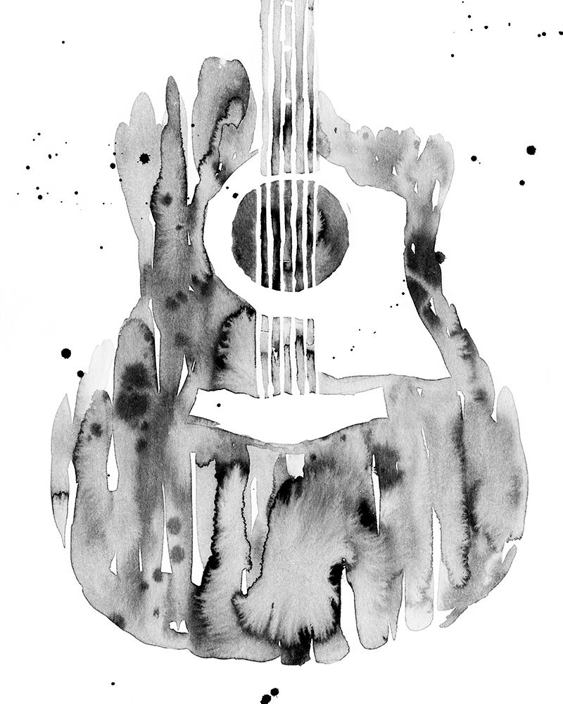 Art Print: Guitar Flow III
