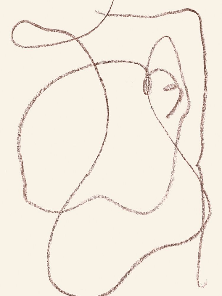 Art Print: Ethereal Umber I