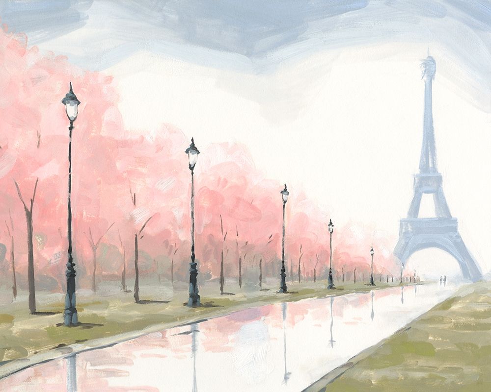 Art Print: Paris au Printemps I