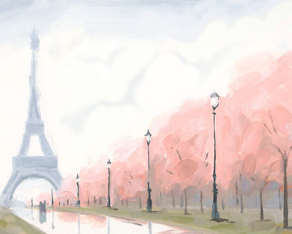 Art Print: Paris au Printemps II