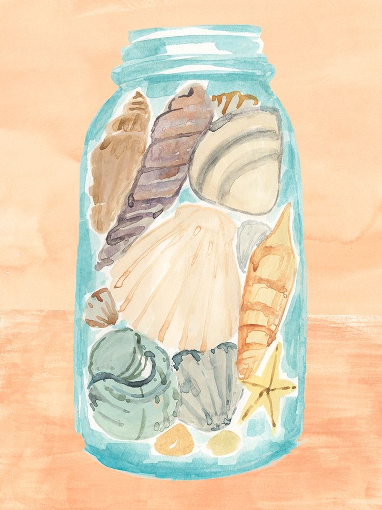 Art Print: Shell Collecting II
