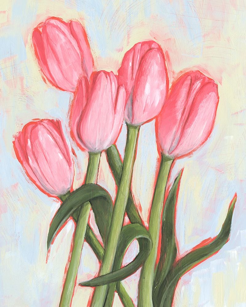 Art Print: Peppy Tulip I