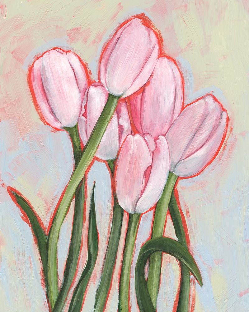 Art Print: Peppy Tulip II