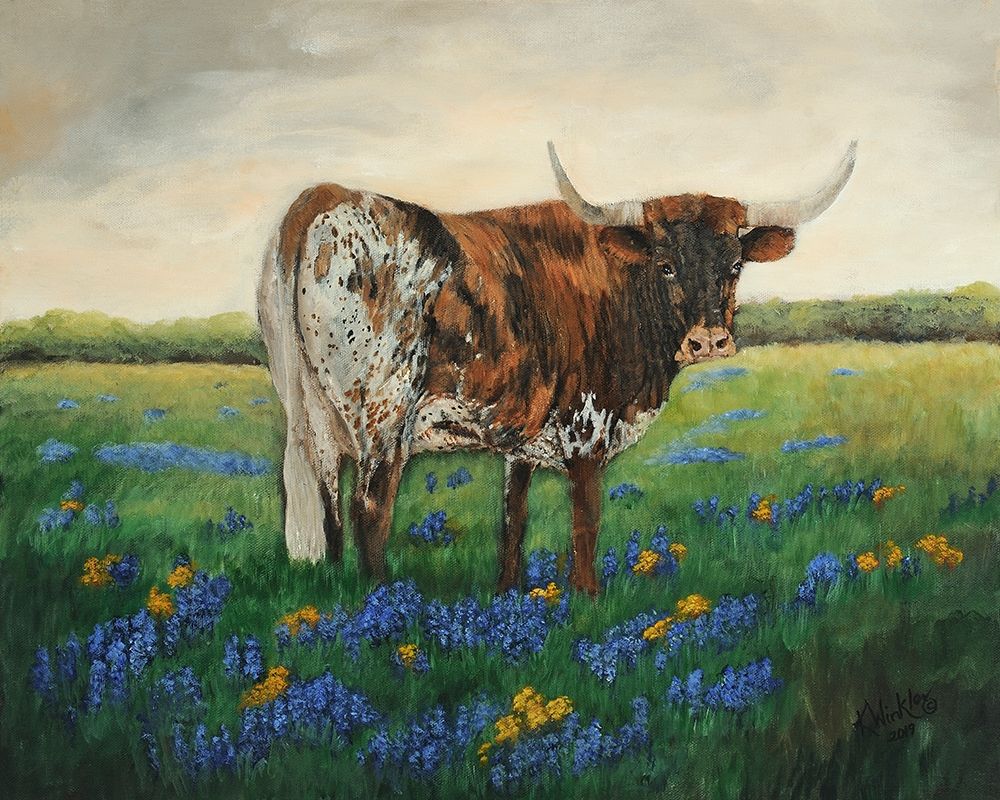 Wall Art Painting id:313943, Name: My Flowers I, Artist: Winkler, Kathy