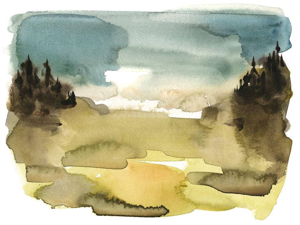 Art Print: Alpine Wetlands I