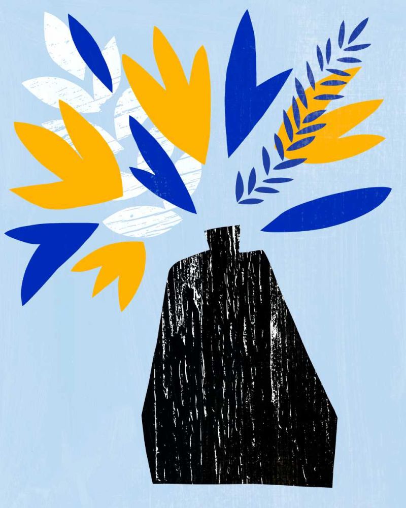 Art Print: Ruffled Vase II